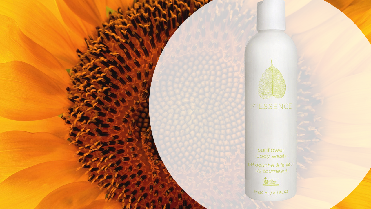 Miessence sunflower body wash europeorganic.eu